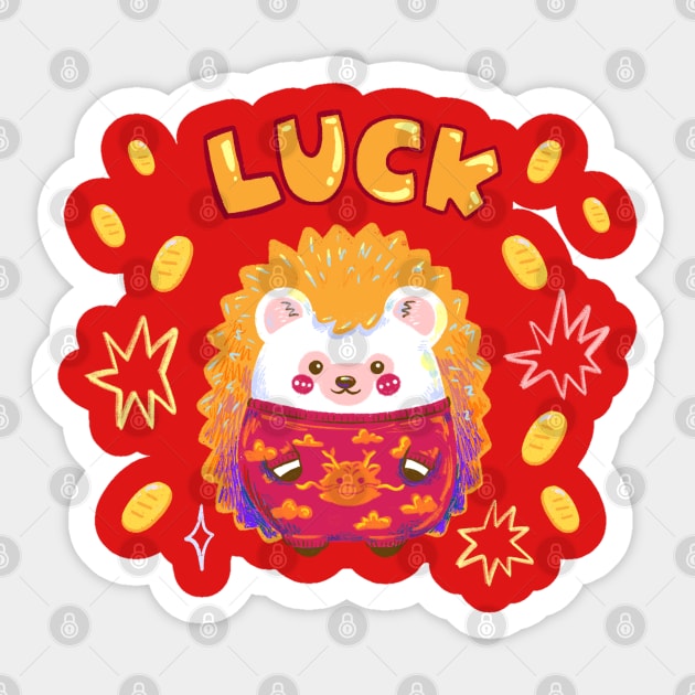 Luck Knitwear Sticker by Iniistudio